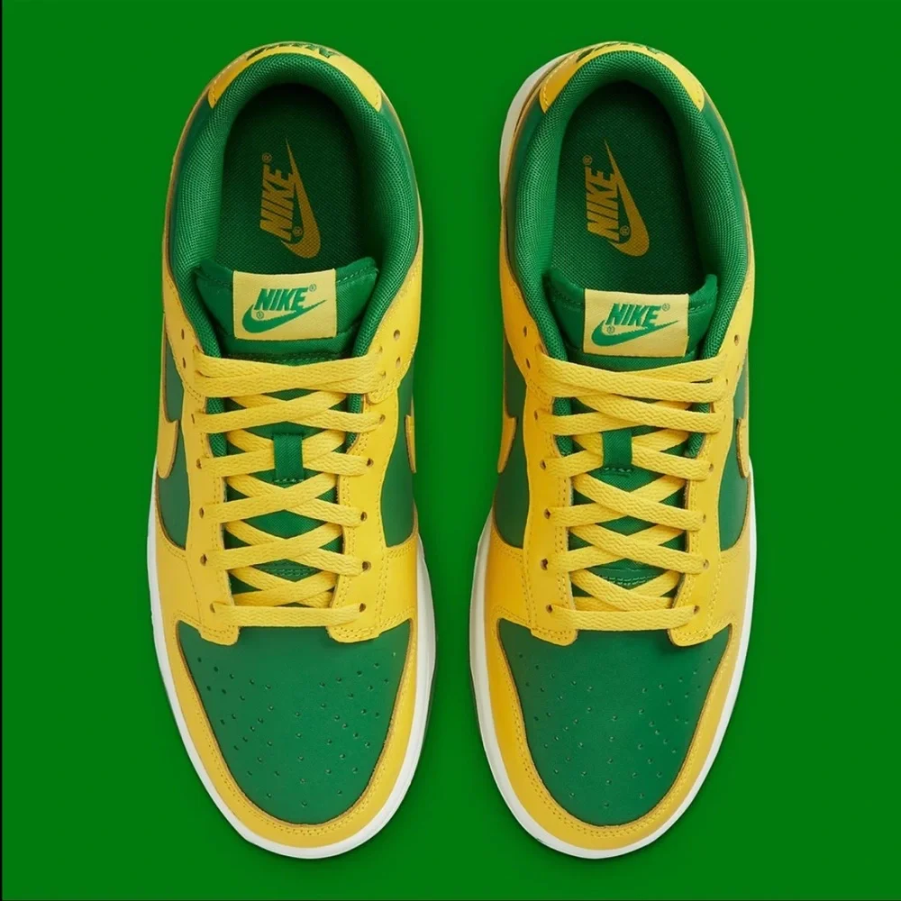 Nike Dunk Low Retro BTTYS “Oregon” sneakers, New in Box, M12 - Picture 4 of 8